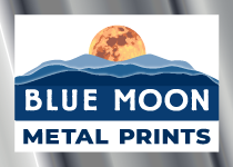 Blue Moon Metal Prints